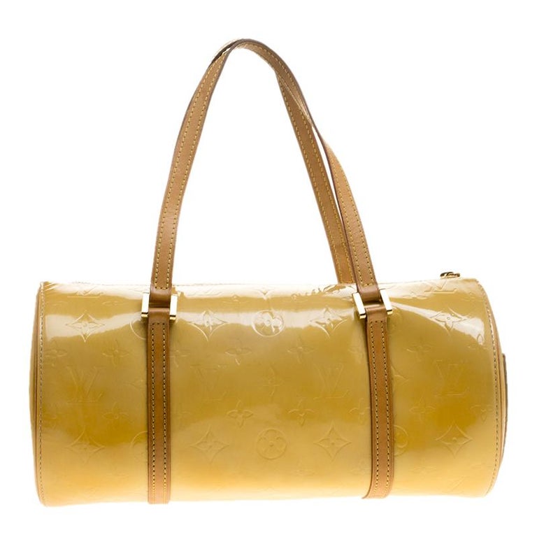 Louis+Vuitton+Bedford+Shoulder+Bag+Yellow+Vernis+Leather for sale online