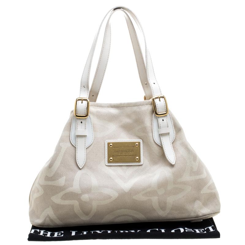 Louis Vuitton Beige Limited Edition Tahitienne Cabas PM Bag 1