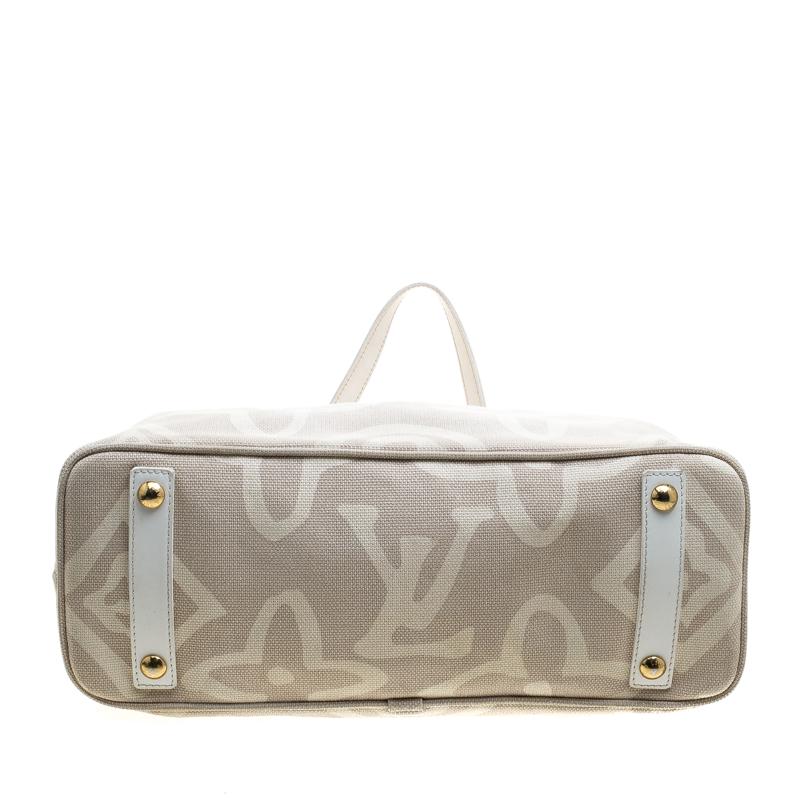 Women's Louis Vuitton Beige Limited Edition Tahitienne Cabas PM Bag