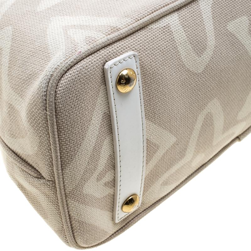 Louis Vuitton Beige Limited Edition Tahitienne Cabas PM Bag 6