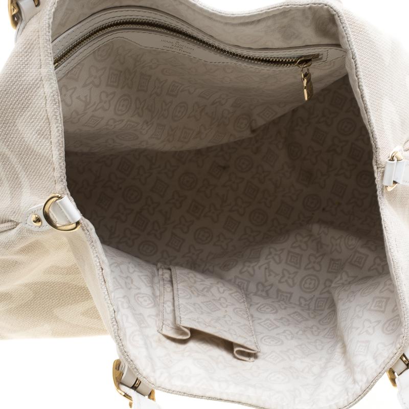 Louis Vuitton Beige Limited Edition Tahitienne Cabas PM Bag 4