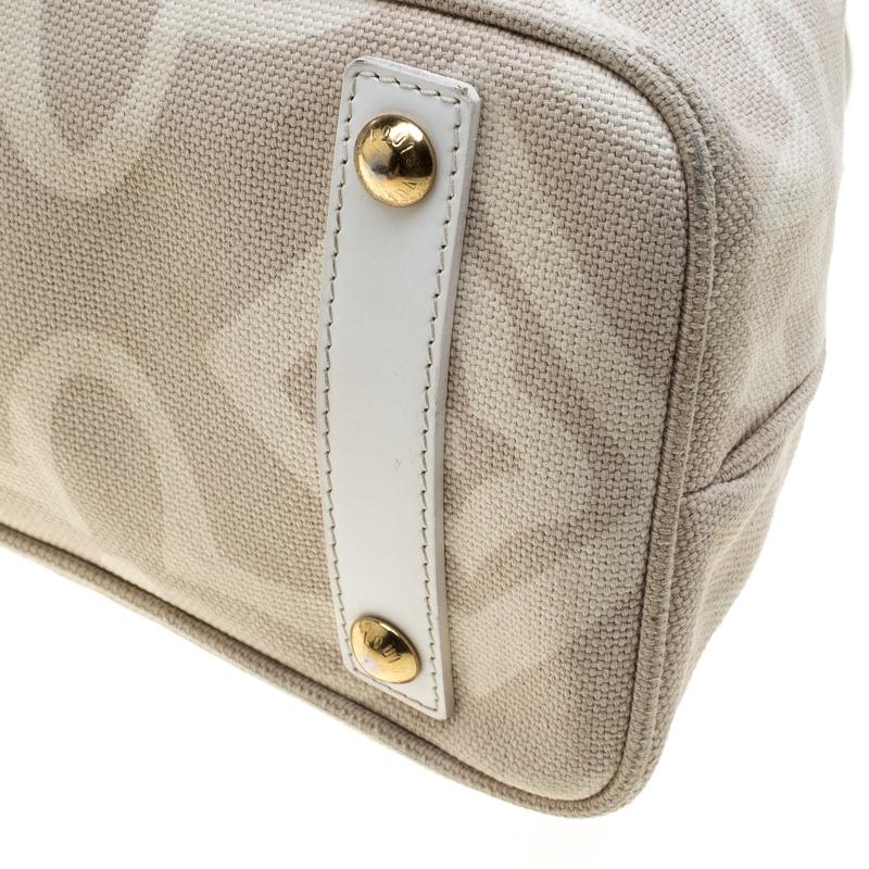 Louis Vuitton Beige Limited Edition Tahitienne Cabas PM Bag 7