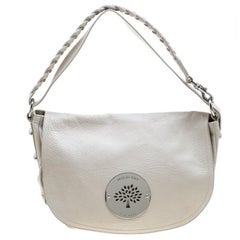 Mulberry Cream Leather Daria Hobo