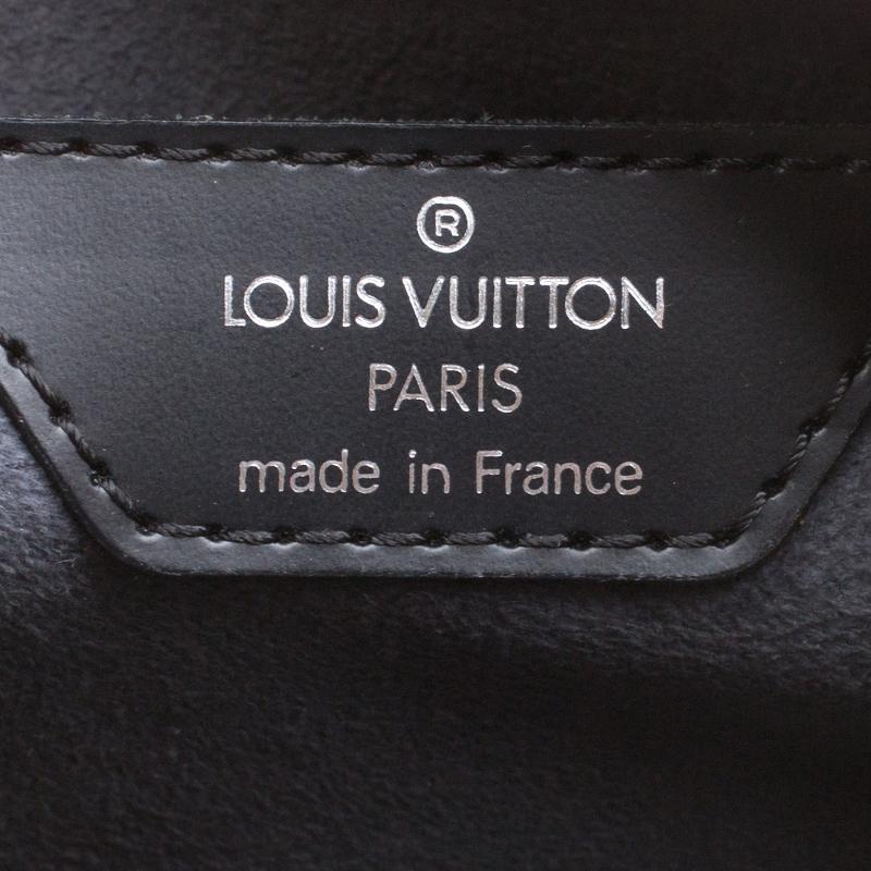 Louis Vuitton Black Epi Leather Soufflot Bag 7