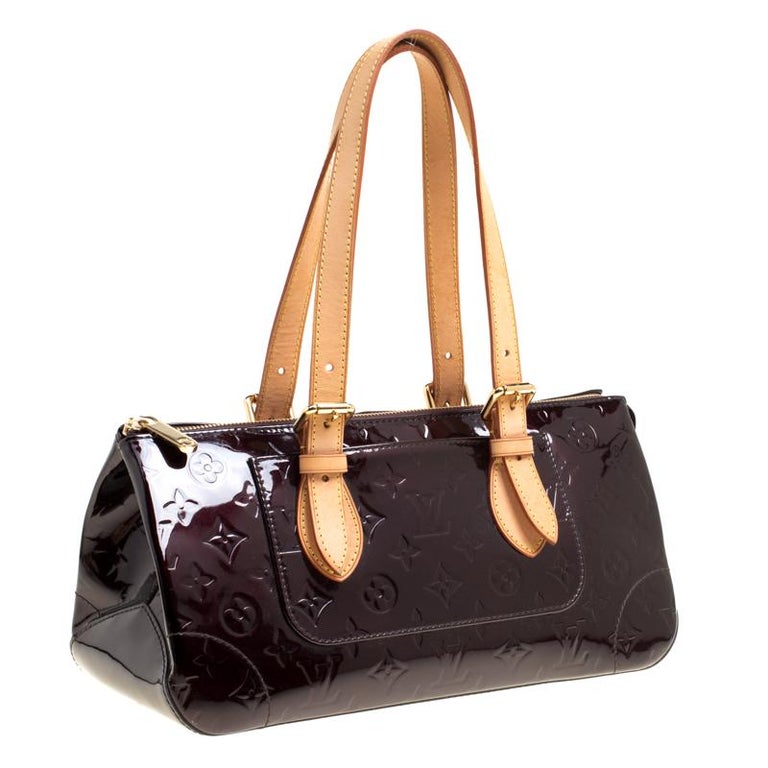 Louis Vuitton Vernis Leather Top Handle Bag Rosewood Avenue (Lot