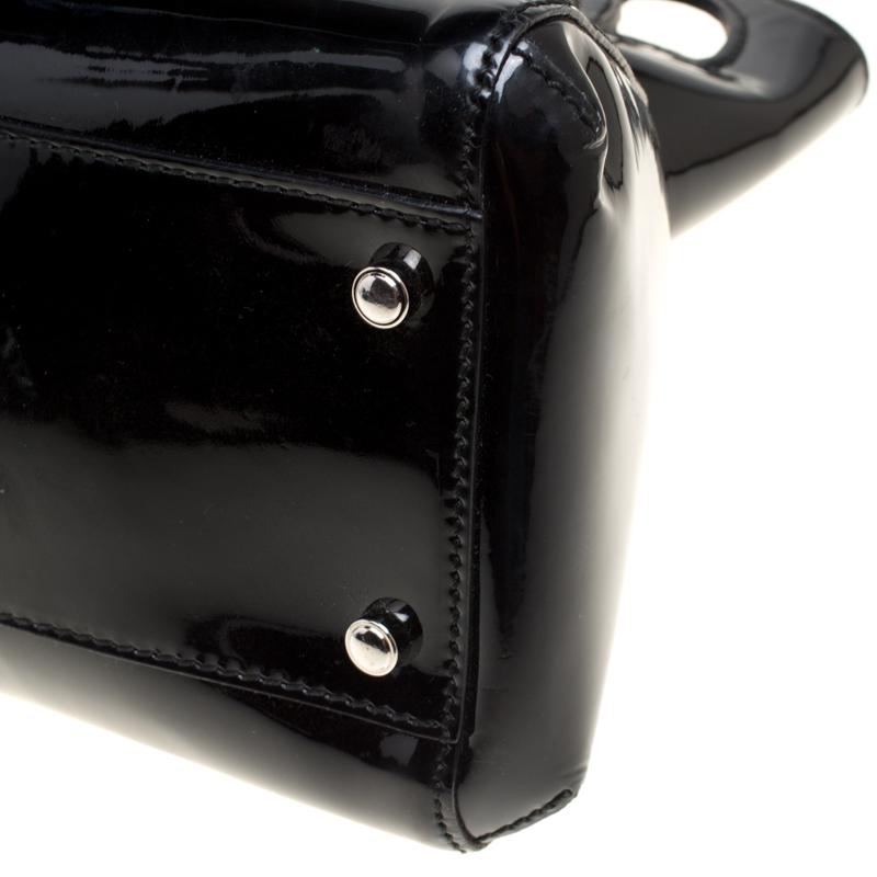 Cartier Black Patent Leather Large Marcello de Cartier Bag 2
