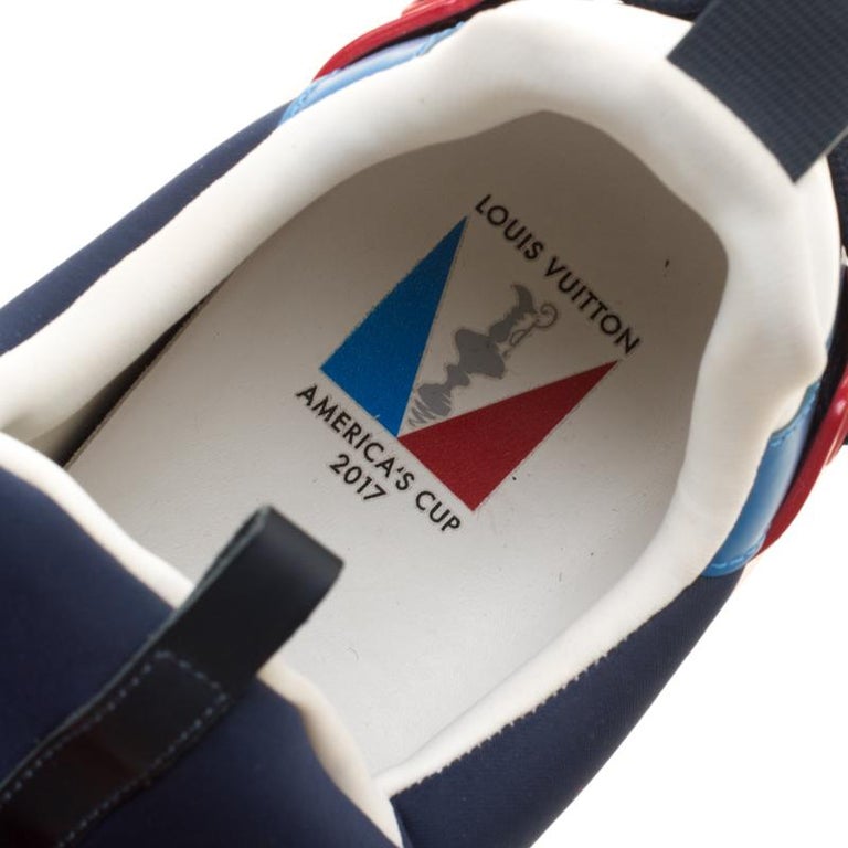 Louis Vuitton Tri Color Neoprene America's Cup Regatta Sneakers Size 43.5  at 1stDibs