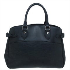 Louis Vuitton Black Epi Leather Passy PM Bag