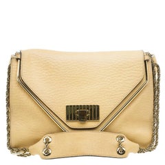 Chloe Yellow Leather Medium Sally Shoulder Bag