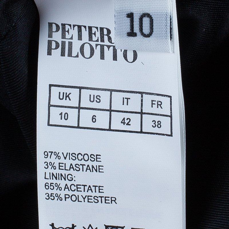 Peter Pilotto Multicolor Print Criss Cross Sleeveless Dress M 2