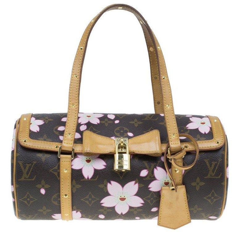 Louis Vuitton Pink Monogram Canvas Murakami Cherry Blossom Papillon Bag  Louis Vuitton | The Luxury Closet