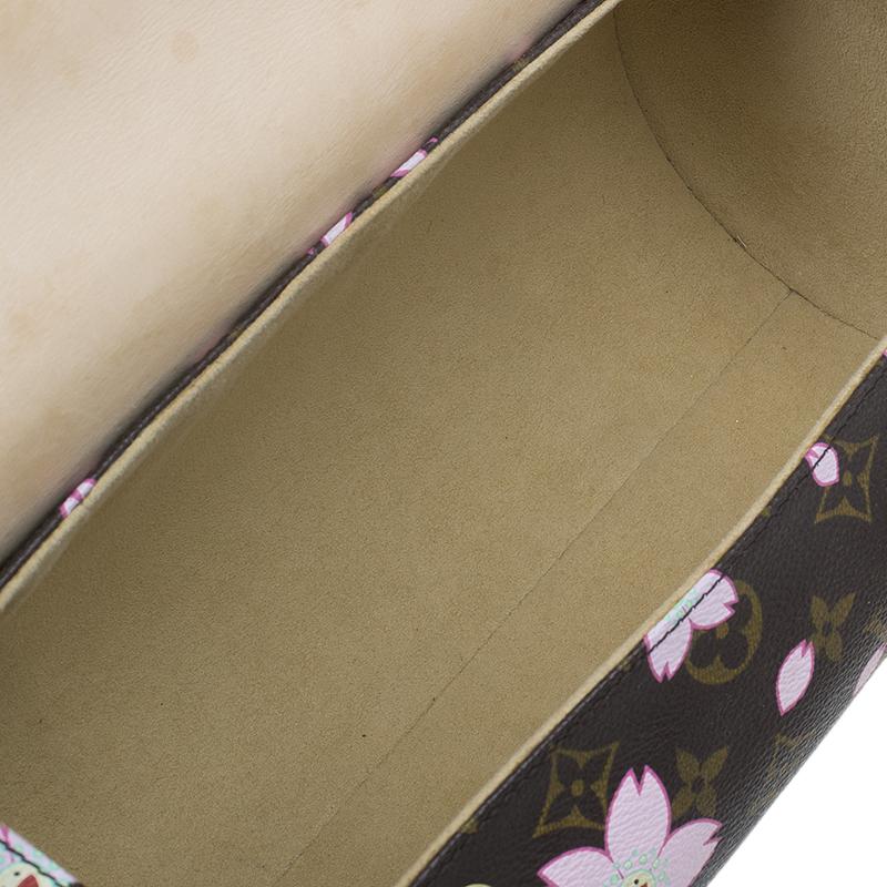 Louis Vuitton Monogram Canvas Limited Edition Cherry Blossom Papillon Bag 5