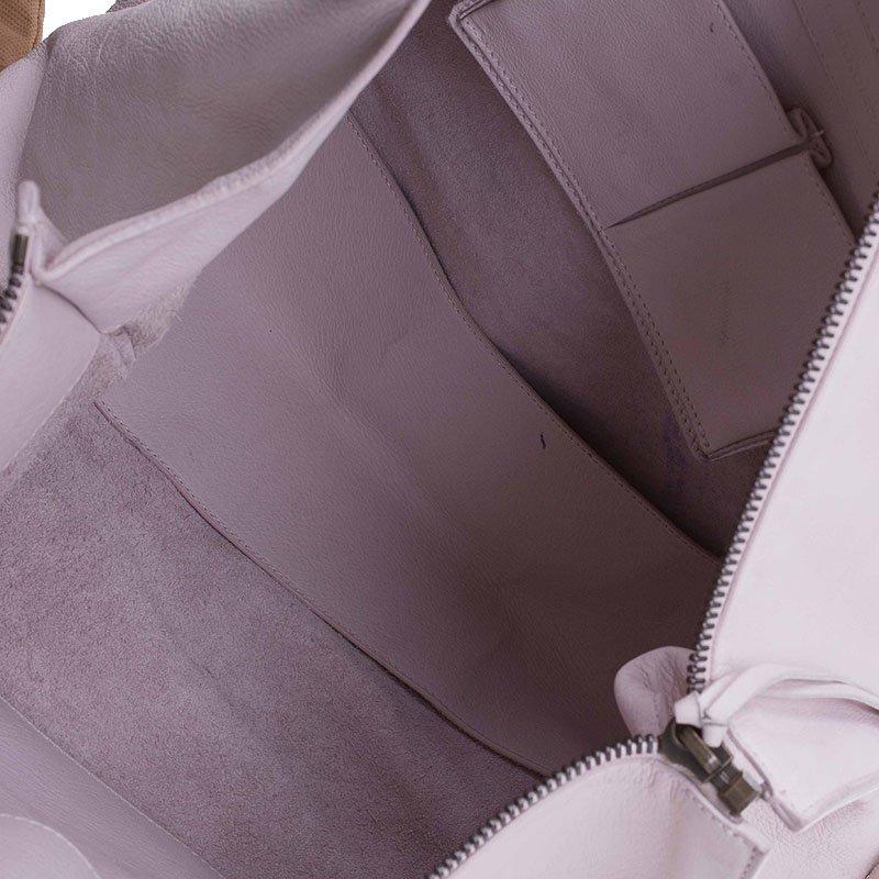 Balenciaga Pink Leather Papier A4 Tote 6