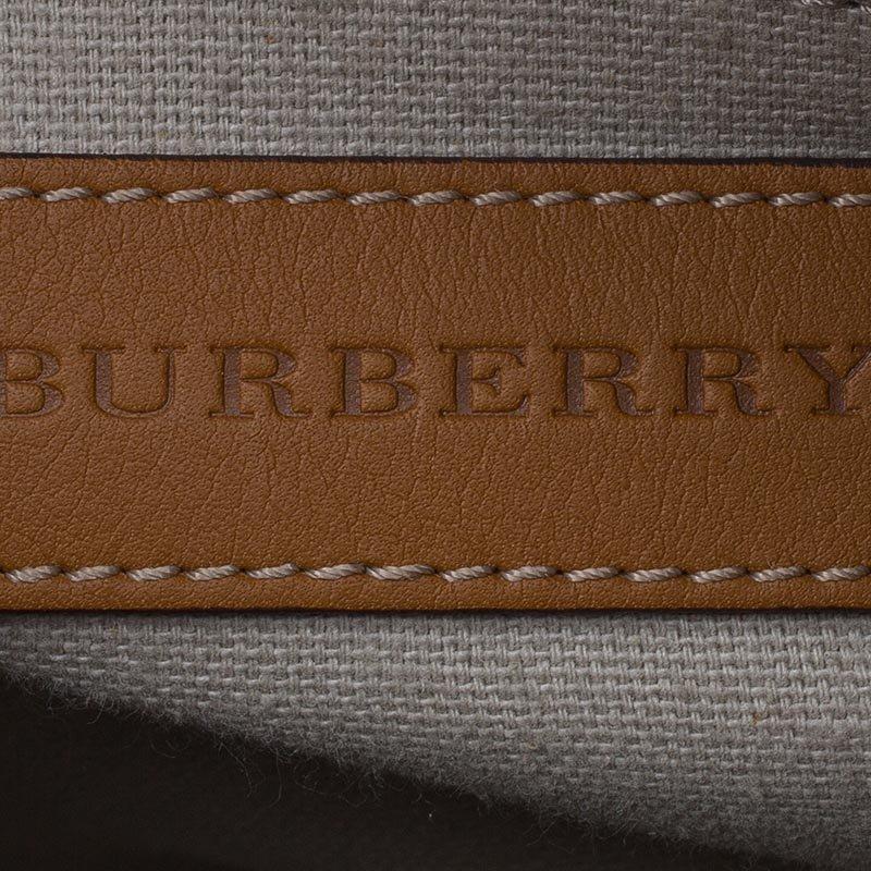 Burberry Brown Leather Rope Alchester Bowling Bag 2