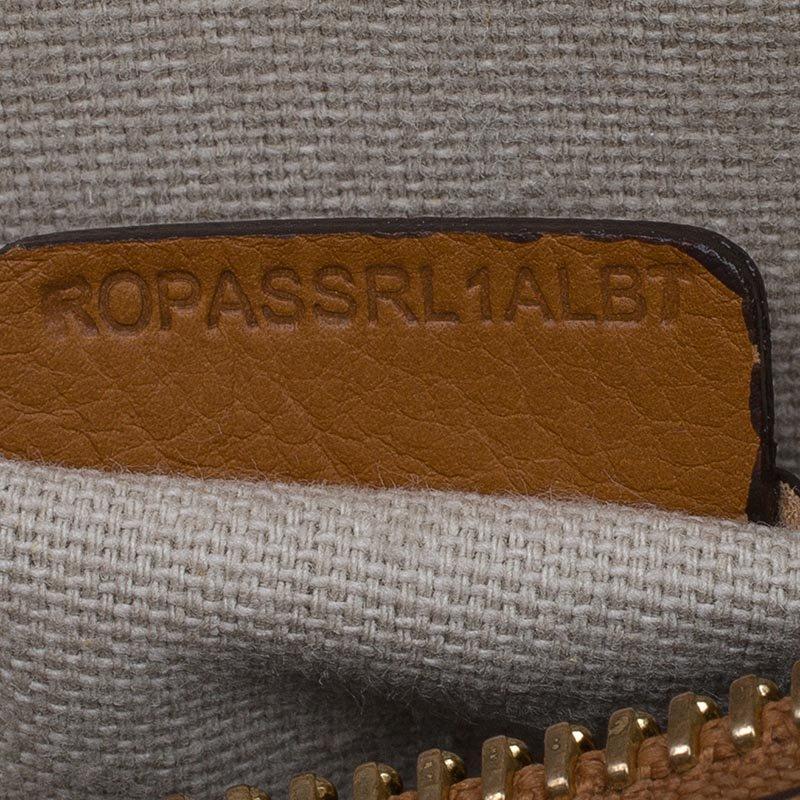 Burberry Brown Leather Rope Alchester Bowling Bag 1