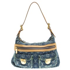 Louis Vuitton Denim Baggy PM Shoulder Bag – LovedLuxeBags