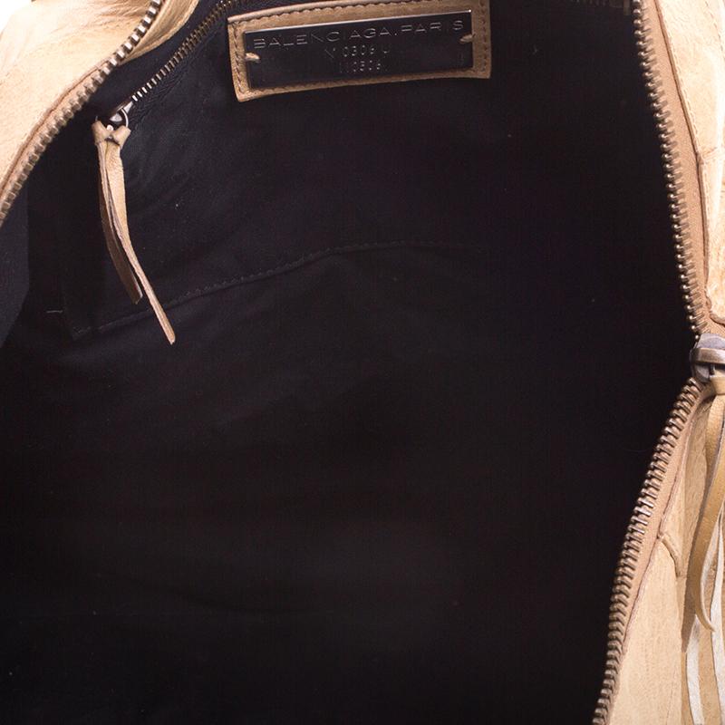 Balenciaga Oatmeal Leather XL RH City Tote 1