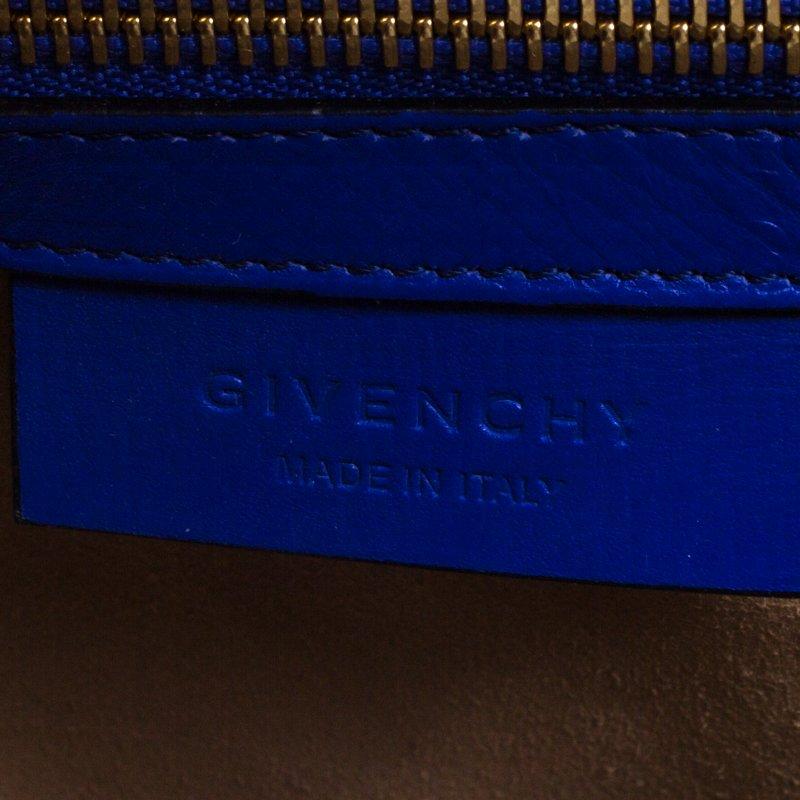 Givenchy Blue Leather Medium Pandora Box Bag 5