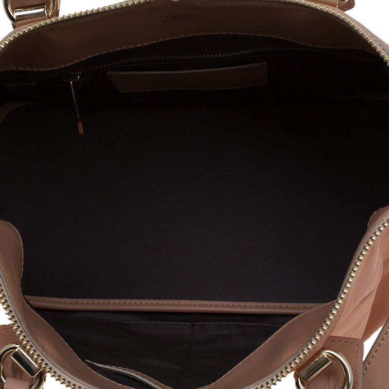 Chloe Bi Color Leather Medium Baylee Tote 7