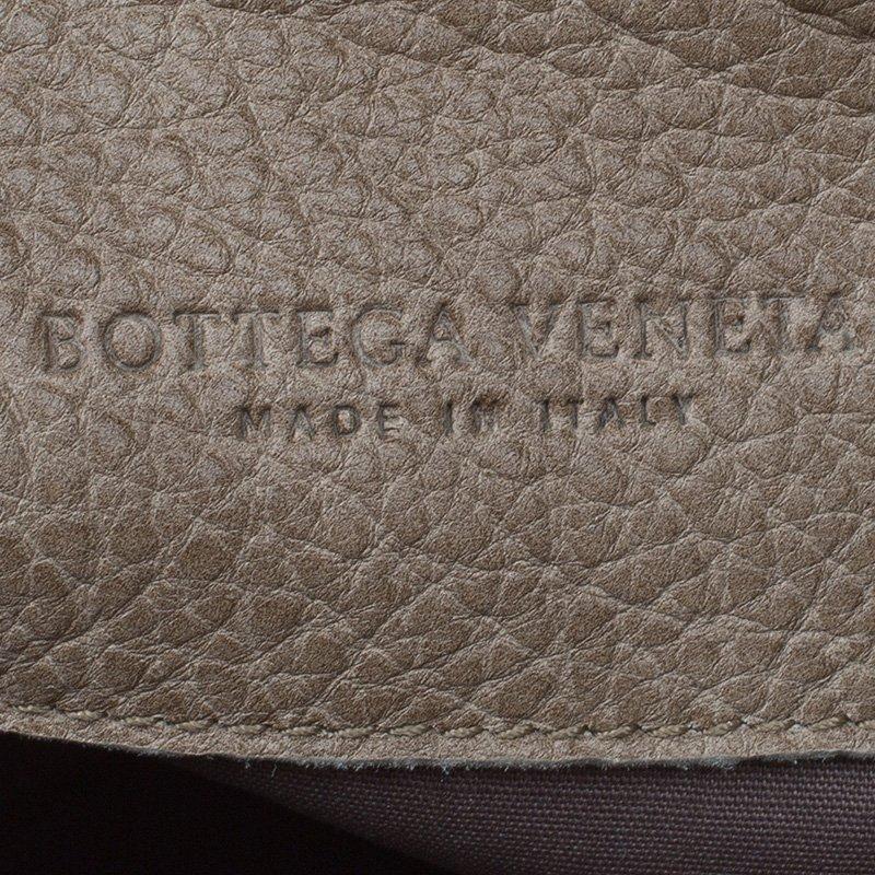 Bottega Veneta Multicolor Pebbled Leather Double Zip Satchel In Excellent Condition In Dubai, Al Qouz 2