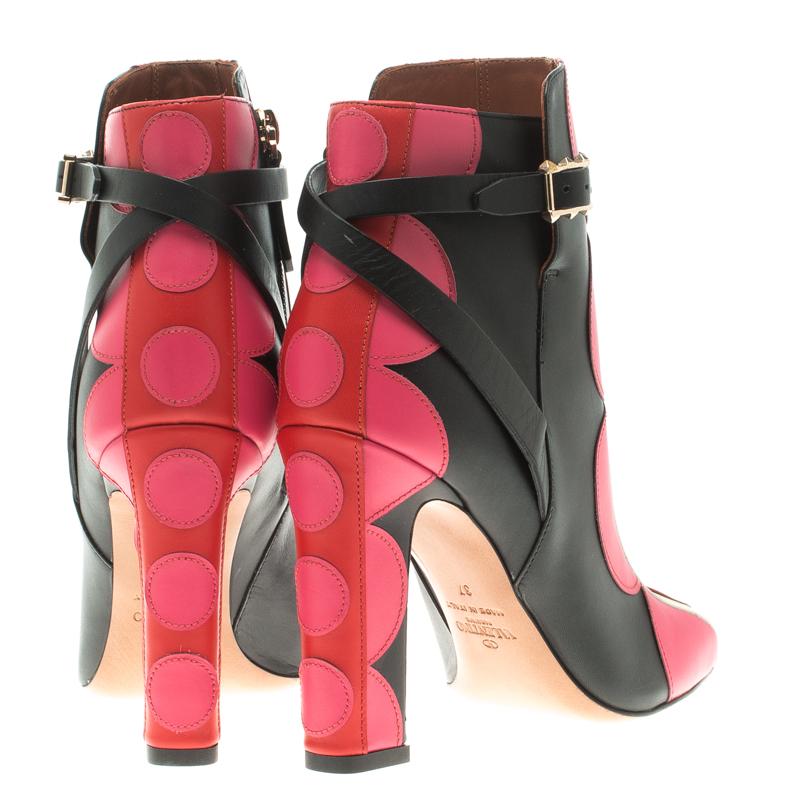 valentino pink boots