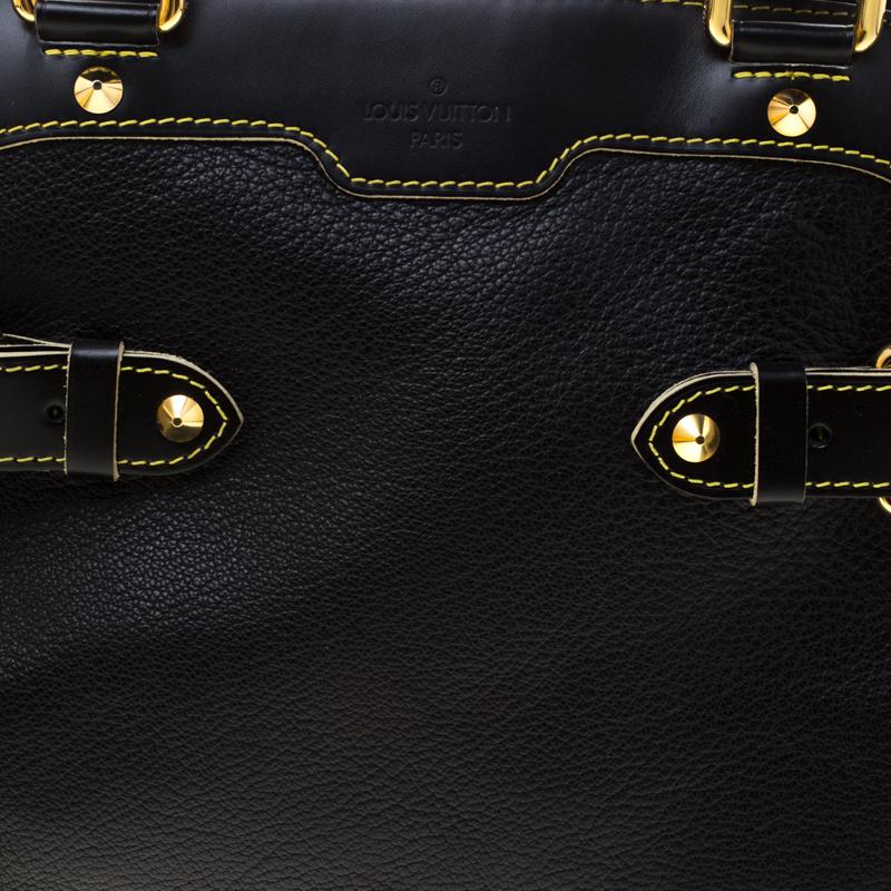 Louis Vuitton Black Suhali Leather Le Radieux Bag 1