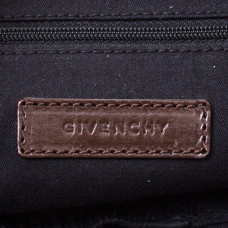 Givenchy Dark Brown Nappa Leather George V Tote 1