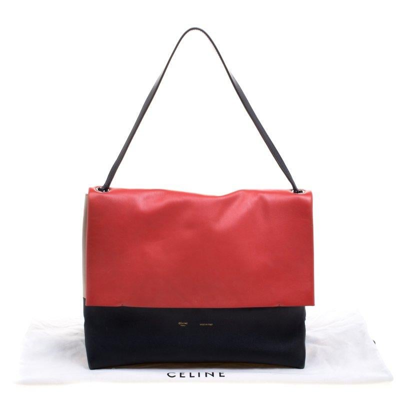 Celine Multicolor Leather All Soft Shoulder Bag 4