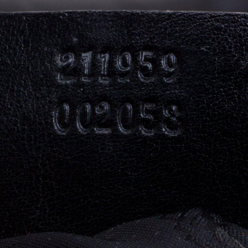 Gucci Holographic Black Leather Irina Tote 4