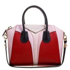 Givenchy Multicolor Leather Small Architect Antigona Satchel