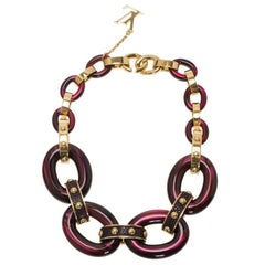 Louis Vuitton Logomania Cutwork LV Circle Pendant Chain Women Link