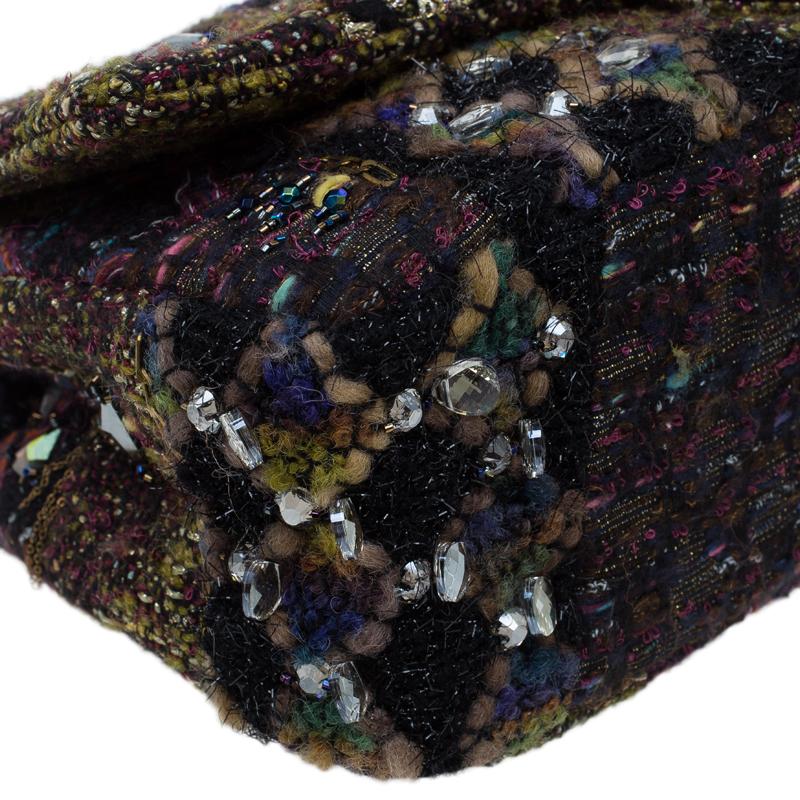 Chanel Multicolor Lesage Tweed Jewel Encrusted 2.55 Reissue Classic 227 Flap Bag 2