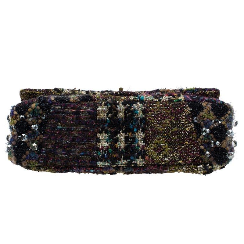 Chanel Multicolor Lesage Tweed Jewel Encrusted 2.55 Reissue Classic 227 Flap Bag 9