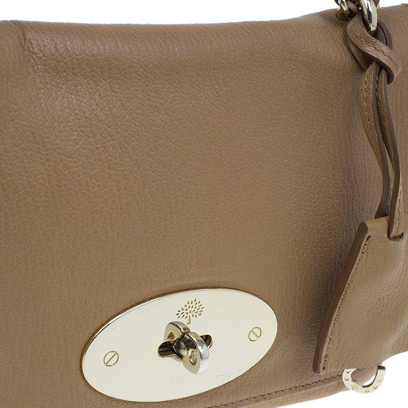 Mulberry Tan Leather Small Lily Shoulder Bag 1