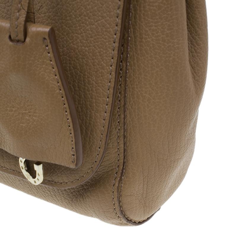 Mulberry Tan Leather Small Lily Shoulder Bag 4