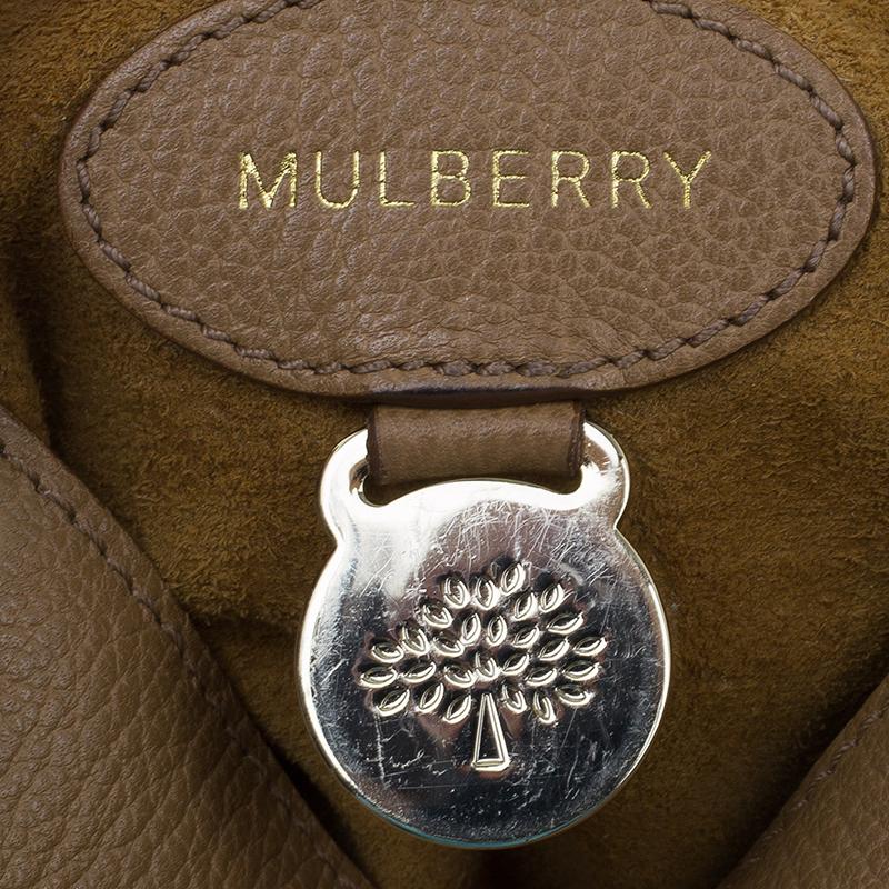 Mulberry Tan Leather Small Lily Shoulder Bag 9