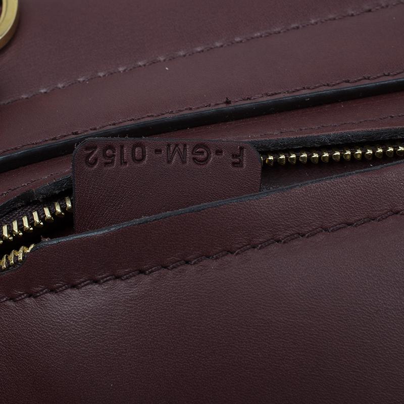 Celine Brown Leather Medium Trapeze Bag 1