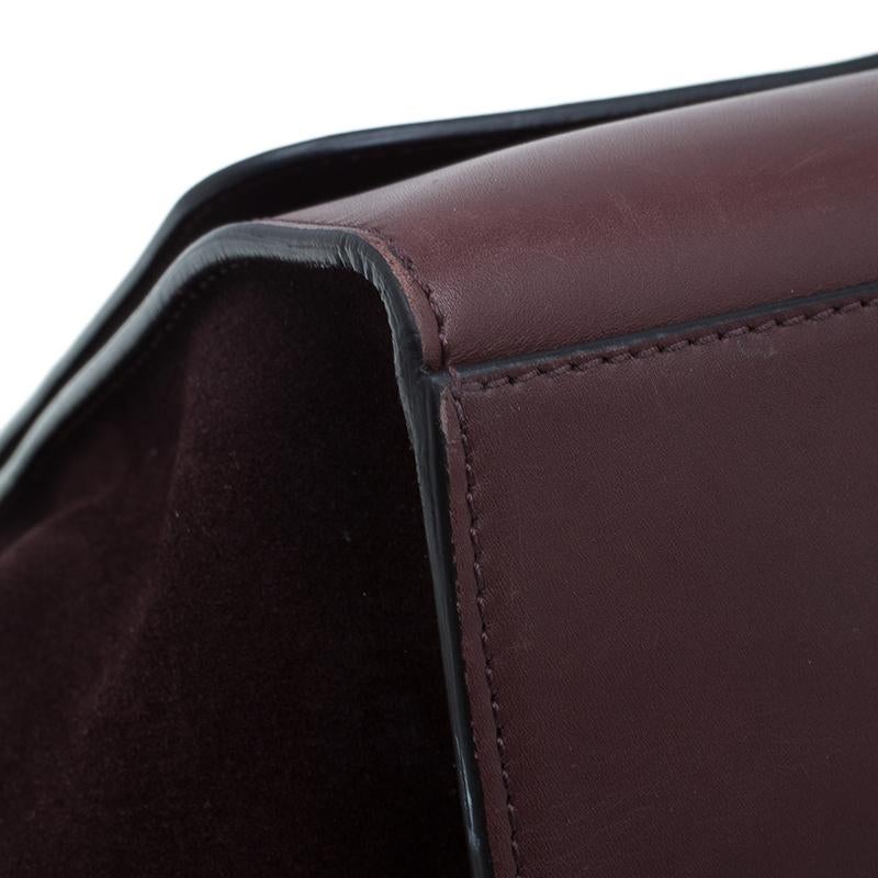 Celine Brown Leather Medium Trapeze Bag 3