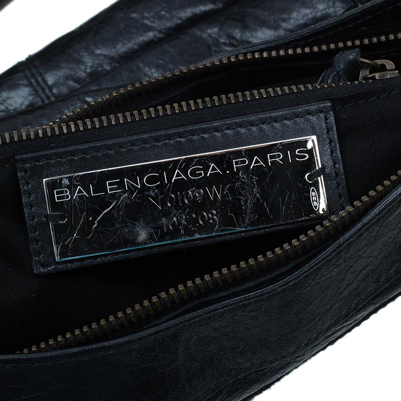 Balenciaga Black Leather First Classic Bag 2