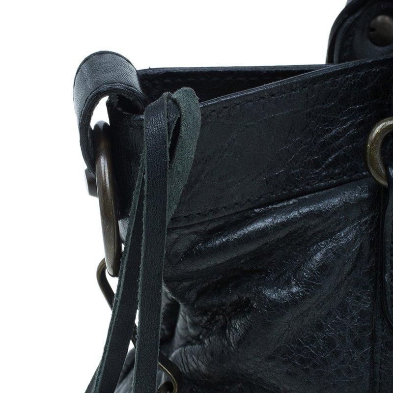 Balenciaga Black Leather First Classic Bag 11