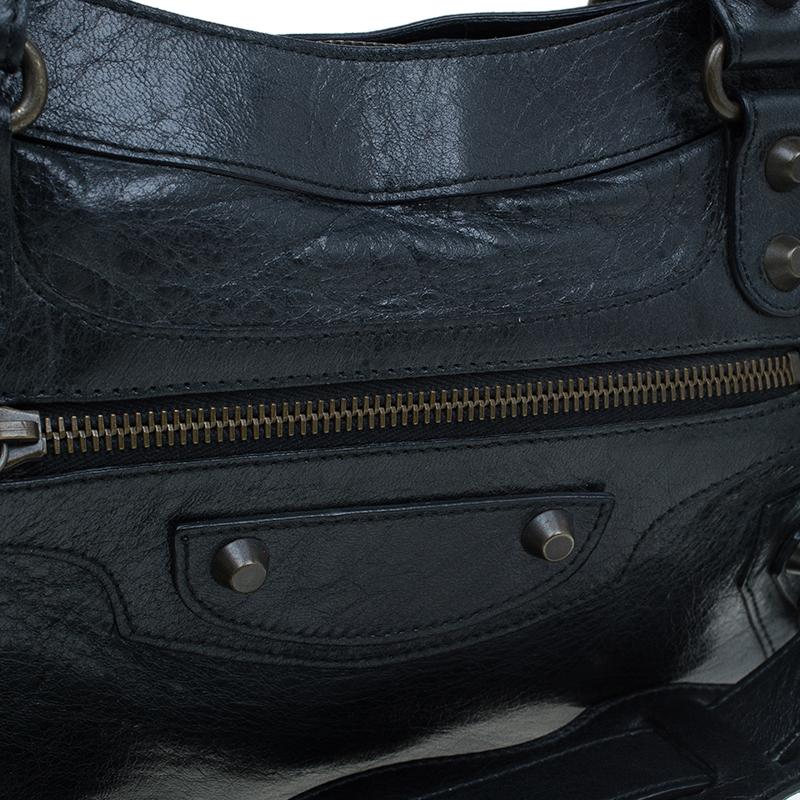 Balenciaga Black Leather First Classic Bag 12