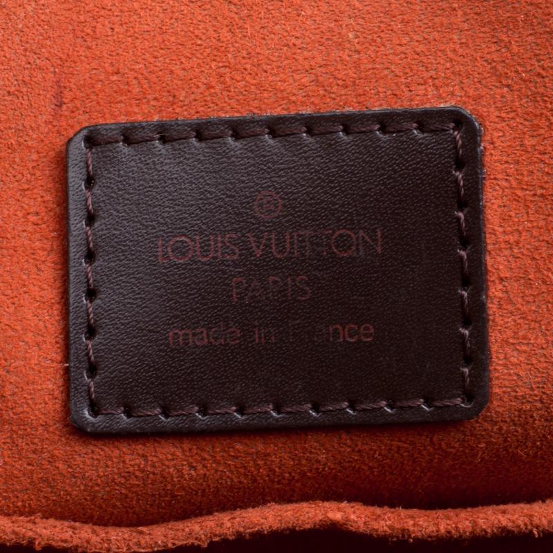 Louis Vuitton Damier Ebene Canvas Ipanema GM Bag 4