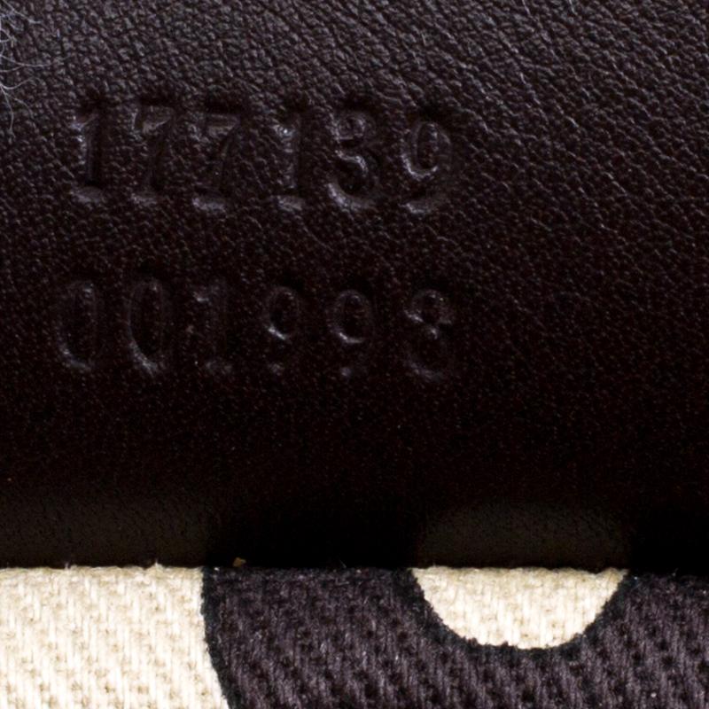 Gucci Dark Brown Guccissima Leather Medium Indy Top Handle Bag In Good Condition In Dubai, Al Qouz 2