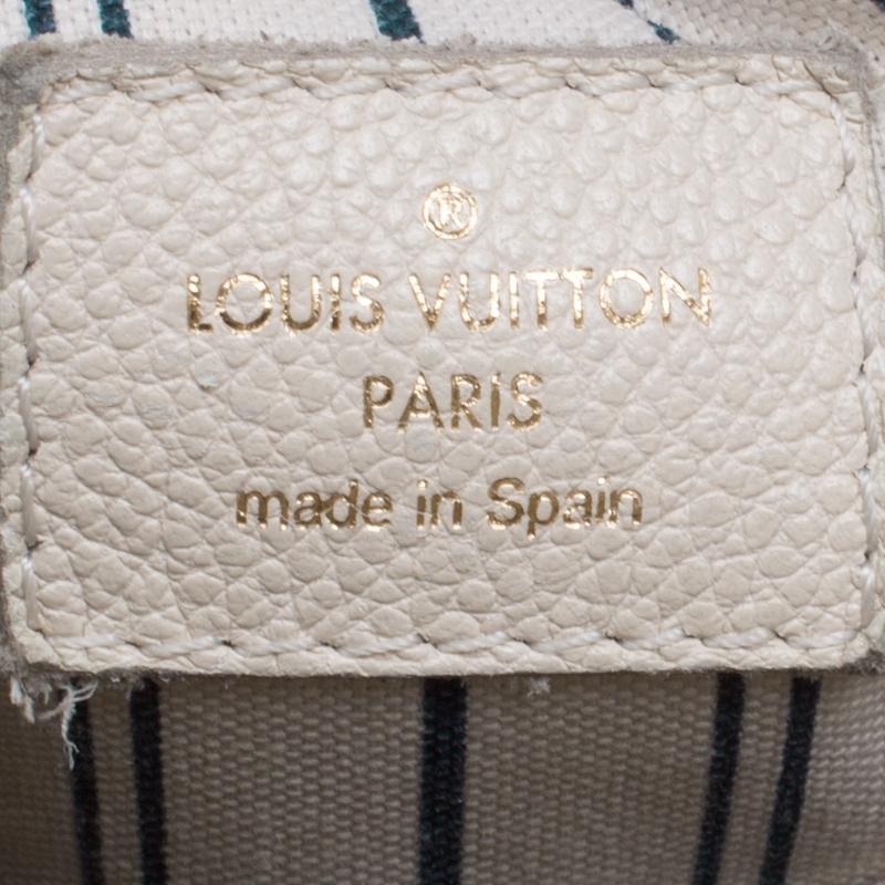 Louis Vuitton Neige Monogram Empreinte Leather Artsy MM Bag 2