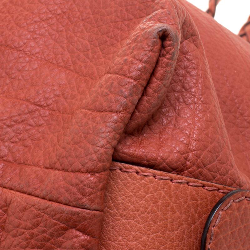 Gucci Brown Leather Medium Bamboo Bar Shoulder Bag 2