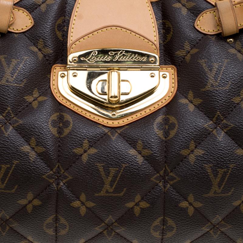 Black Louis Vuitton Monogram Canvas Etoile Shopper Bag