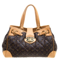 monogram etoile shopper tote