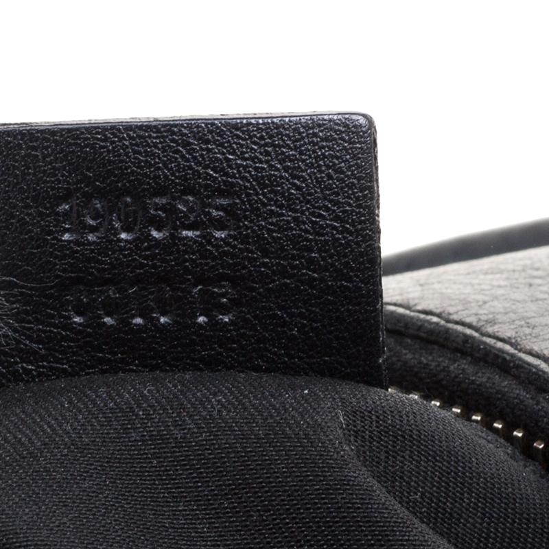 Gucci Black GG Canvas Small D Ring Shoulder Bag 5