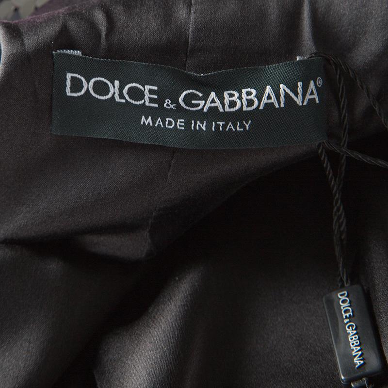 Dolce and Gabbana Fuscia Pink Sequin Paillette Embellished Velvet Trim Blazer S 2