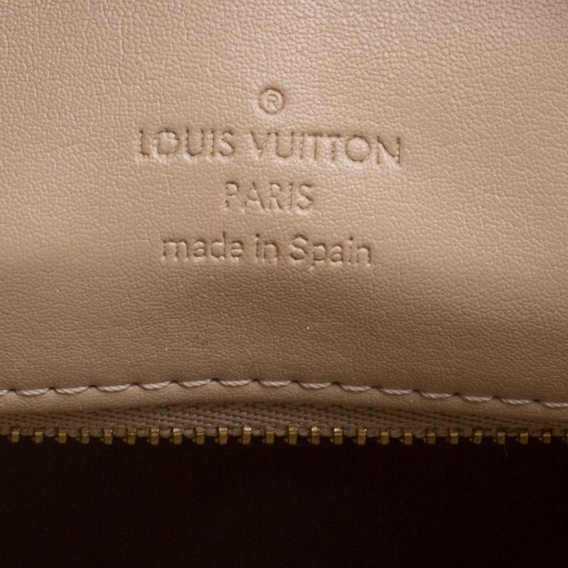Louis Vuitton Lime Vernis Monogram Houston Tote 6